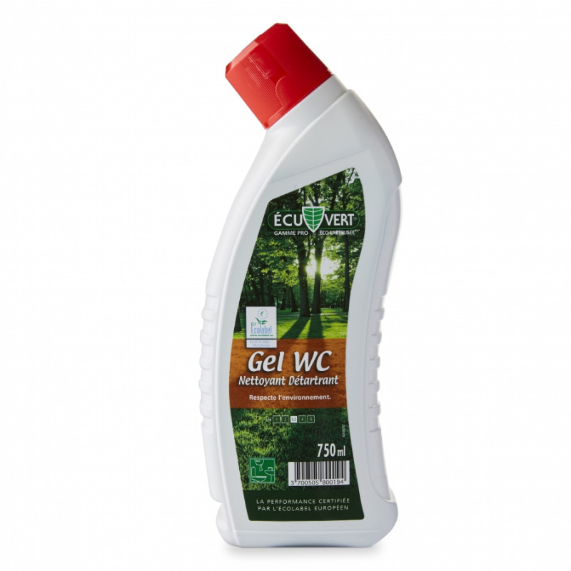 ECUVERT DETARTRANT GEL WC 6x750ML FR