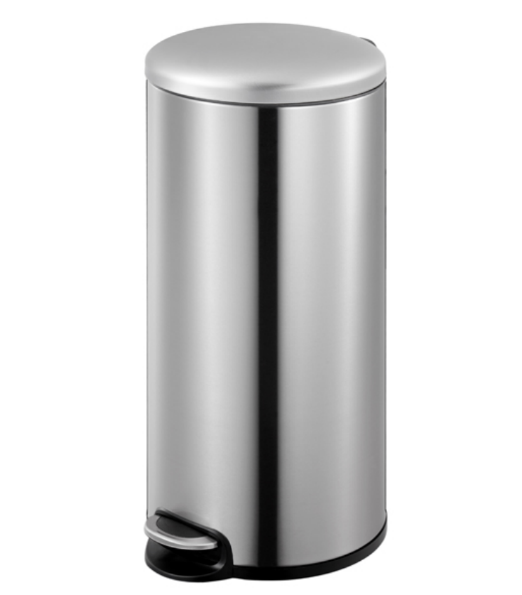 POUBELLE 30 L A PEDALE METALLIQUE MAT MAGGEY      