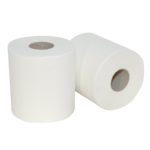 MTS - Midi poetspapier Euro, cellulose, verlijmd, geperforeerd - Wit - 2 laags - 6 stuks - 160M x 20 cm