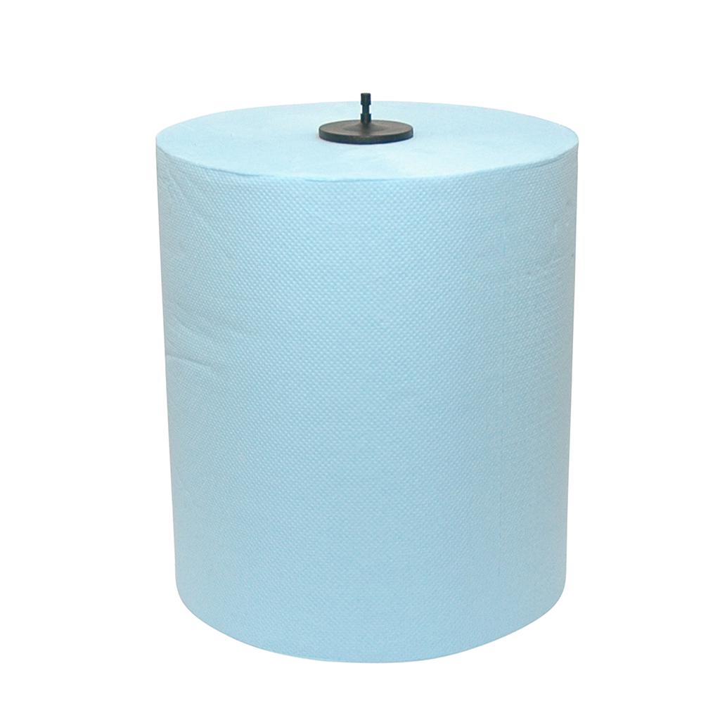 MTS - 6 ROULEAUX MONDO PRACTIC - BLEU HACCP - 2 PLIS - 150Mx21CM