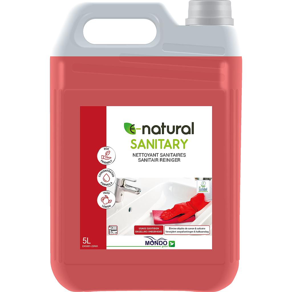 E NATURAL SANITARY 4X5L